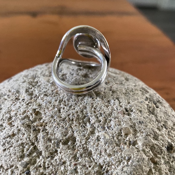 Sterling silver Abalone ring - Picture 2 of 5